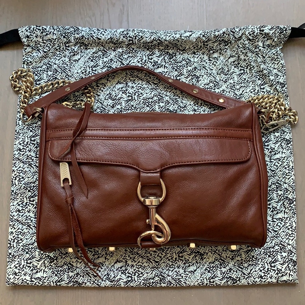 Rebecca Minkoff Large MAC Crossbody (brown)